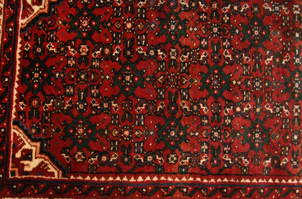 Løper Persisk teppe - Nomadisk - 587 x 86 cm - brun