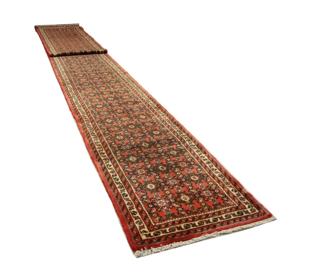 Løper Persisk teppe - Nomadisk - 781 x 75 cm - rød