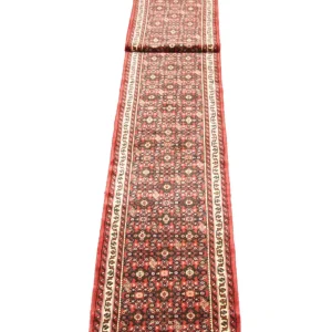 Løper Persisk teppe - Nomadisk - 783 x 80 cm - rød