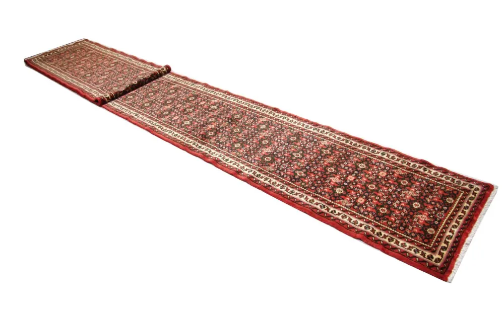 Løper Persisk teppe - Nomadisk - 783 x 80 cm - rød