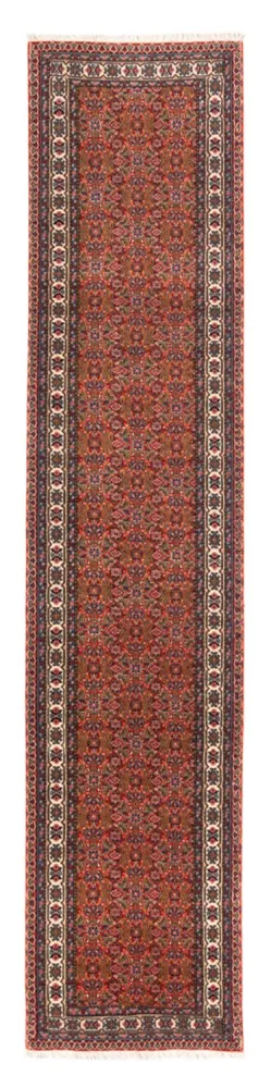 Løper Persisk teppe - Tabriz - 330 x 70 cm - rød