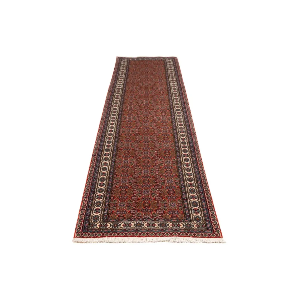 Løper Persisk teppe - Tabriz - 330 x 70 cm - rød