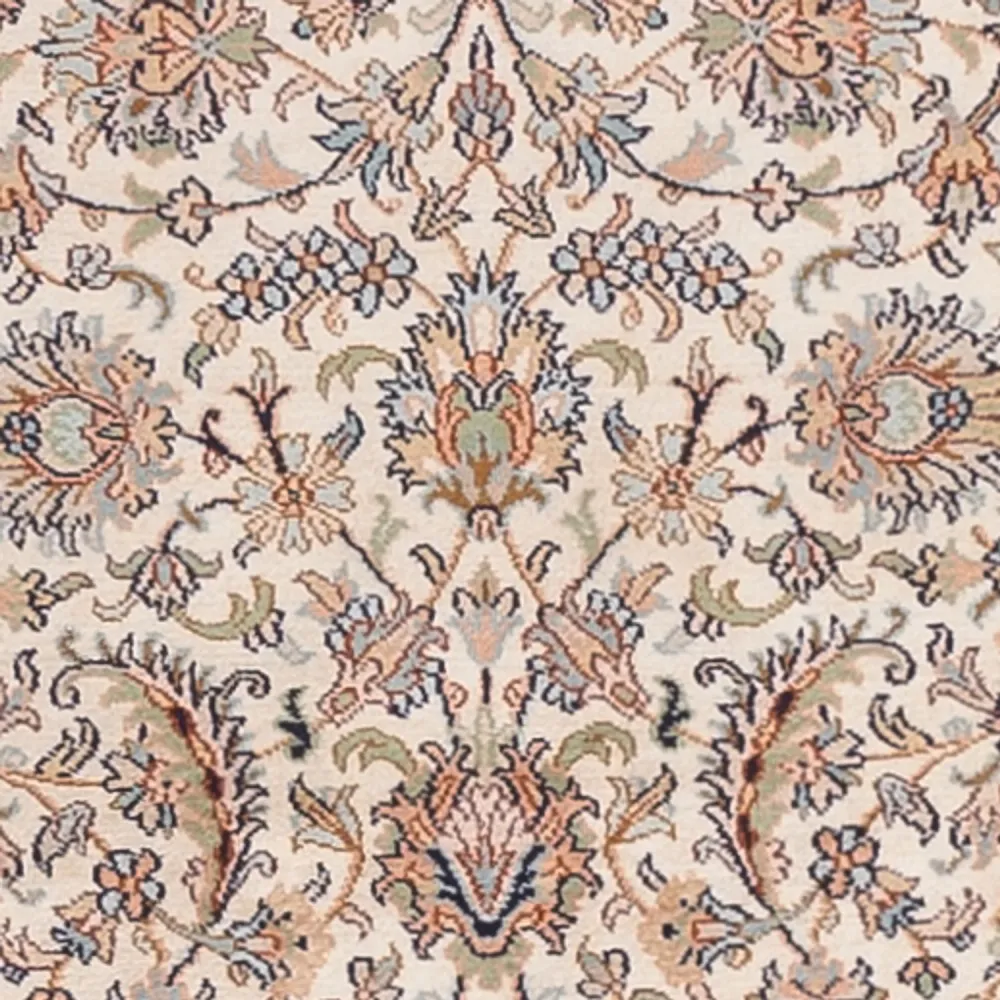 Løper Silketeppe - Kashmir silke - 307 x 77 cm - beige