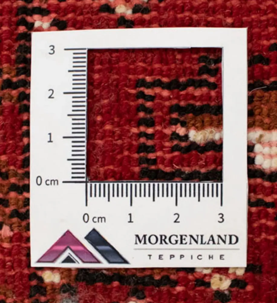 Løper Turkaman teppe - 100 x 50 cm - rød