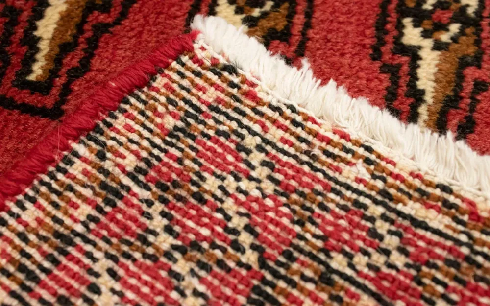 Løper Turkaman teppe - 100 x 50 cm - rød