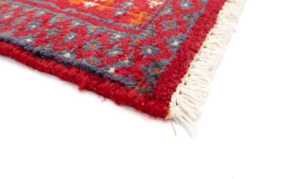 Løper Turkaman teppe - 100 x 50 cm - rød