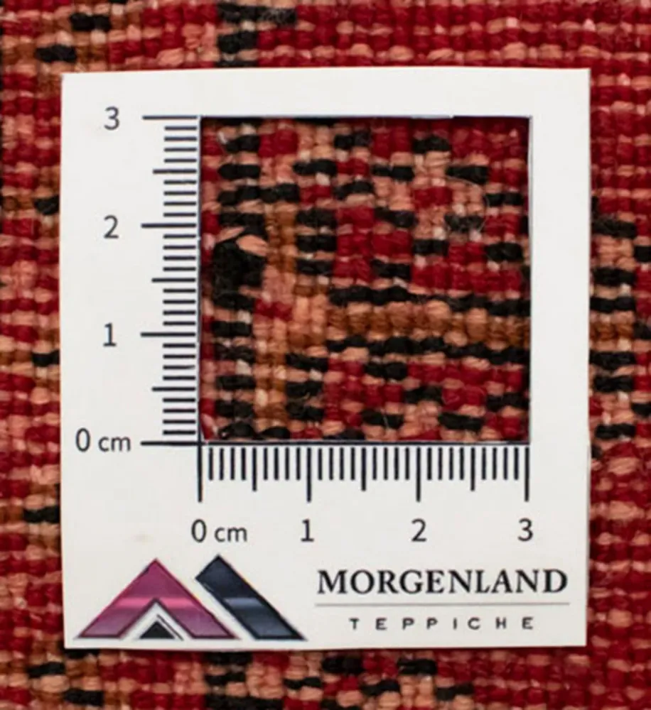 Løper Turkaman teppe - 100 x 50 cm - rød