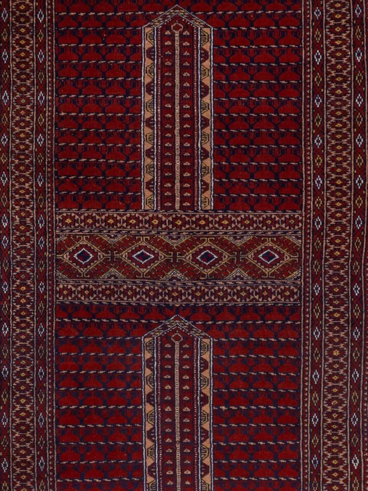 Løper Turkaman teppe - 300 x 82 cm - karamell
