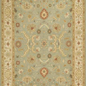 Løper Ullteppe - 270 x 90 cm - mintgrønn