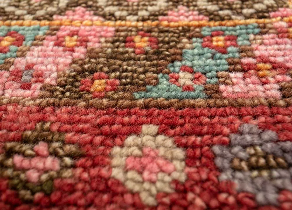 Løper Ullteppe - 360 x 90 cm - oransje