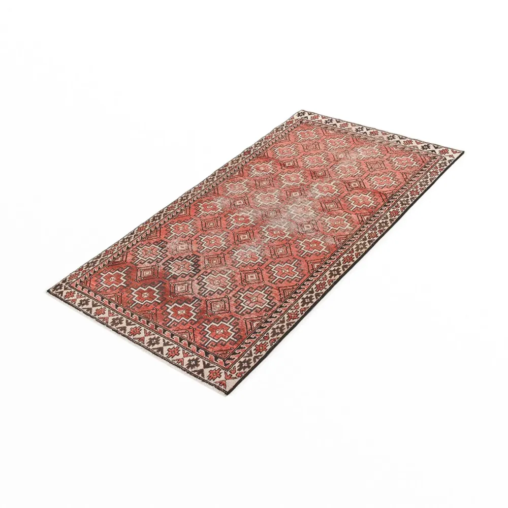 Løper Vintage Carpet - 194 x 108 cm - rød