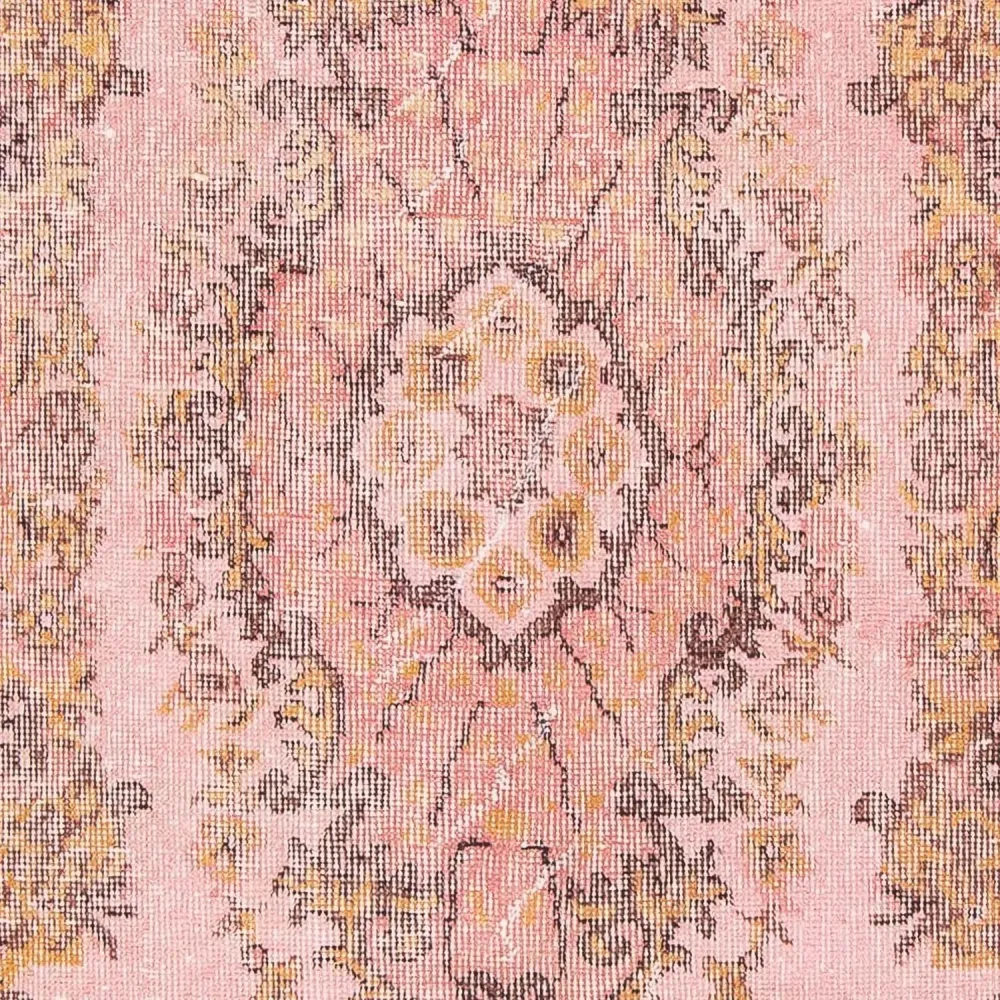 Løper Vintage Carpet - 210 x 114 cm - rosa