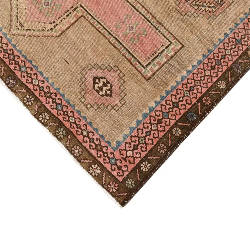 Løper Vintage Carpet - 290 x 136 cm - beige