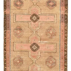 Løper Vintage Carpet - 290 x 136 cm - beige