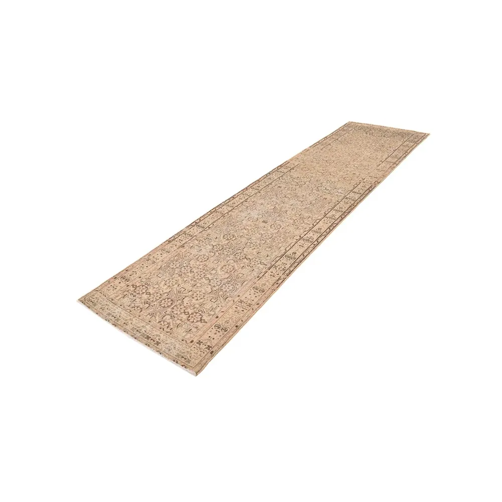 Løper Vintage Carpet - 408 x 105 cm - beige