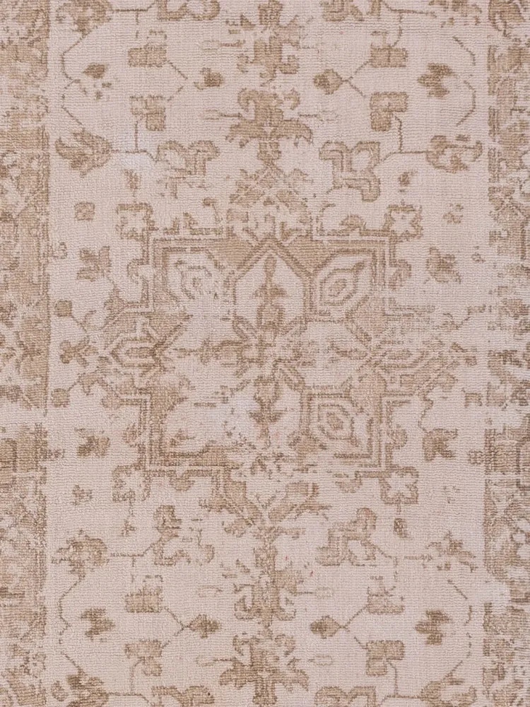 Løper Viskose teppe - 240 x 80 cm - karamell