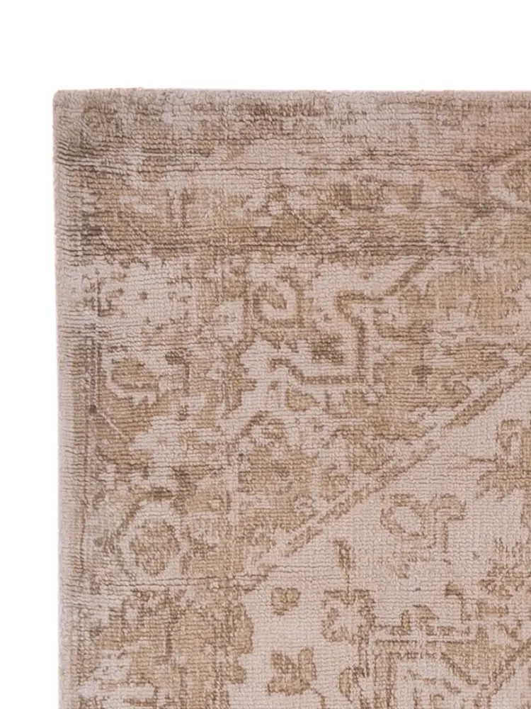Løper Viskose teppe - 240 x 80 cm - karamell
