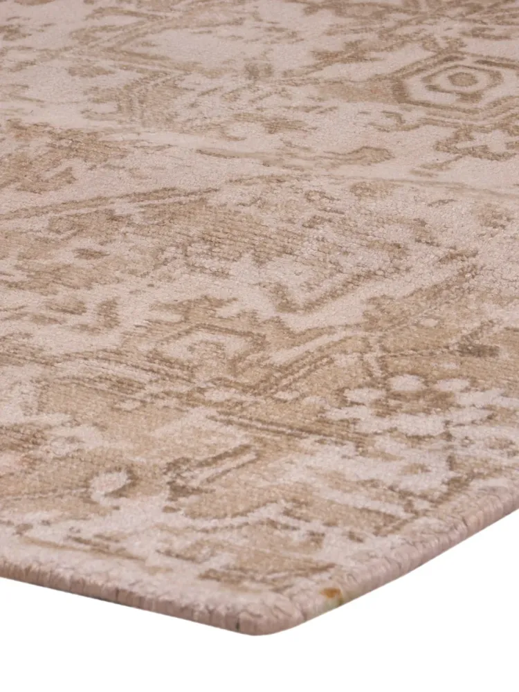 Løper Viskose teppe - 240 x 80 cm - karamell