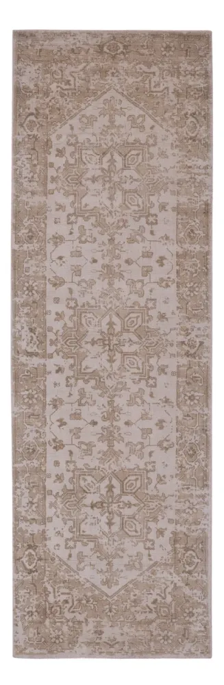 Løper Viskose teppe - 240 x 80 cm - karamell