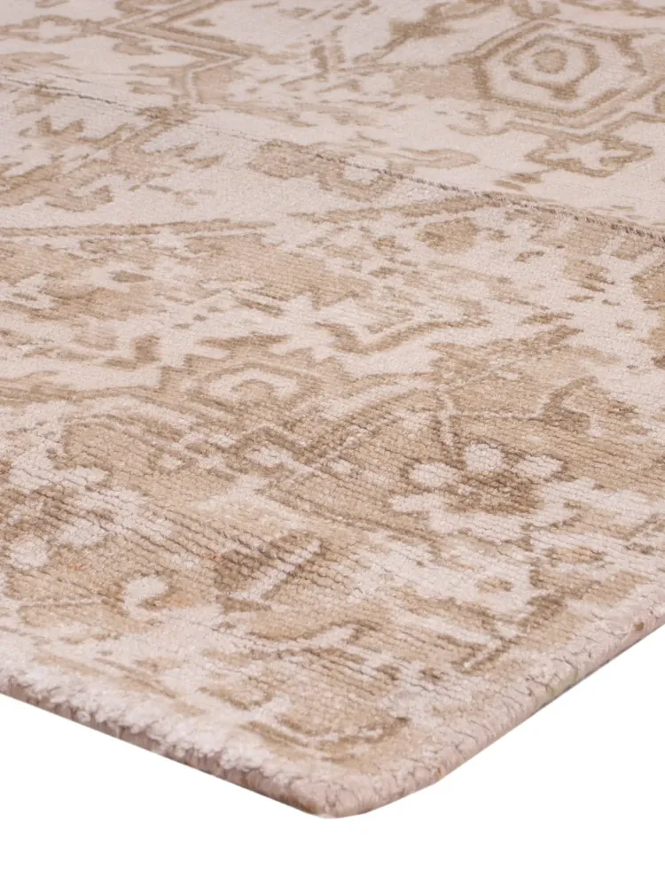 Løper Viskose teppe - 240 x 80 cm - karamell