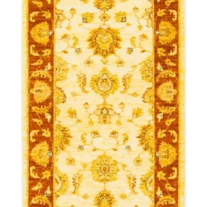 Løper Ziegler Teppe - 203 x 81 cm - lys beige