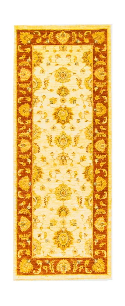 Løper Ziegler Teppe - 203 x 81 cm - lys beige