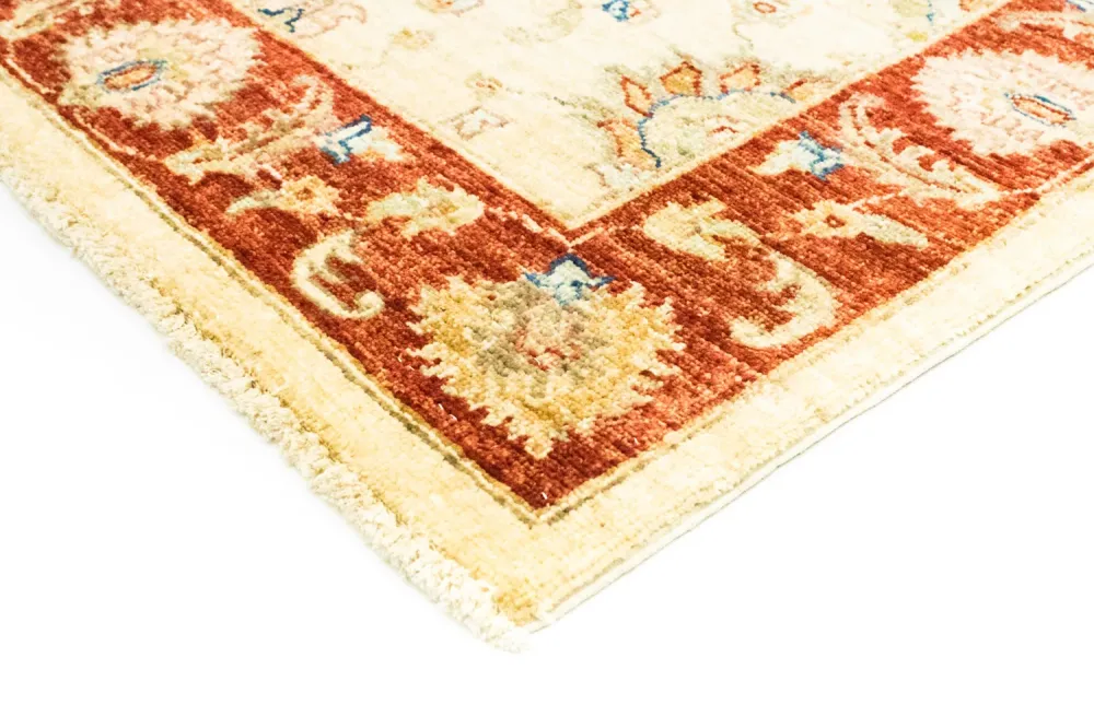 Løper Ziegler Teppe - 203 x 81 cm - lys beige