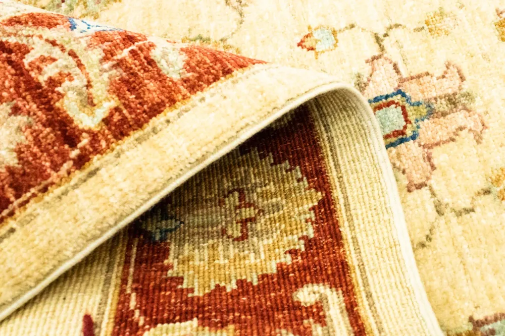 Løper Ziegler Teppe - 203 x 81 cm - lys beige