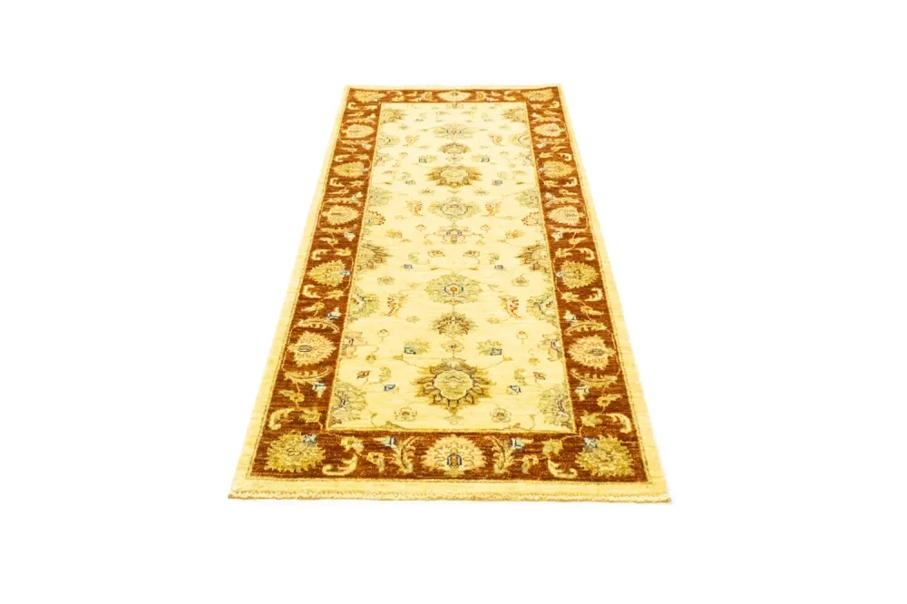 Løper Ziegler Teppe - 203 x 81 cm - lys beige