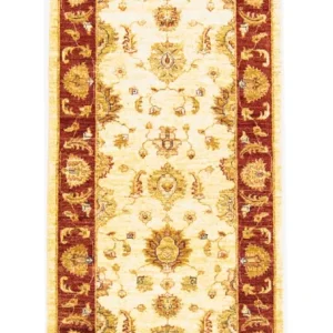Løper Ziegler Teppe - 204 x 80 cm - lys beige