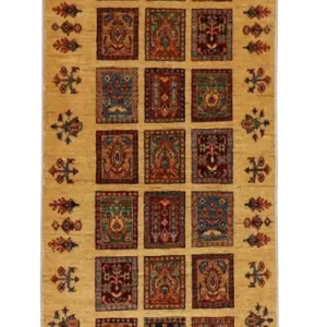 Løper Ziegler Teppe - 248 x 81 cm - mørk rød