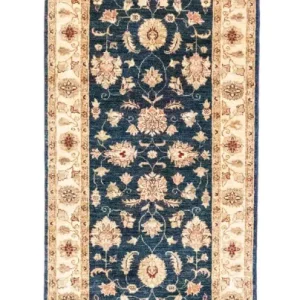 Løper Ziegler Teppe - 250 x 81 cm - blå