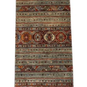 Løper Ziegler Teppe - 256 x 85 cm - olivengrønn