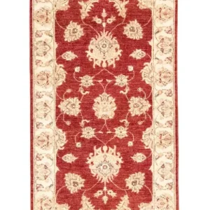 Løper Ziegler Teppe - 258 x 84 cm - rød