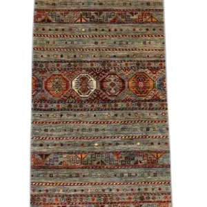 Løper Ziegler Teppe - 258 x 85 cm - olivengrønn
