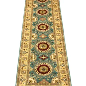 Løper Ziegler Teppe - 293 x 81 cm - blå