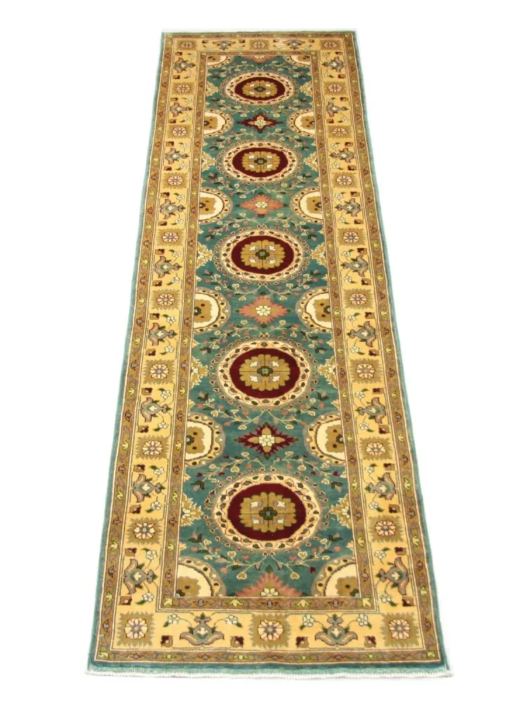 Løper Ziegler Teppe - 293 x 81 cm - blå