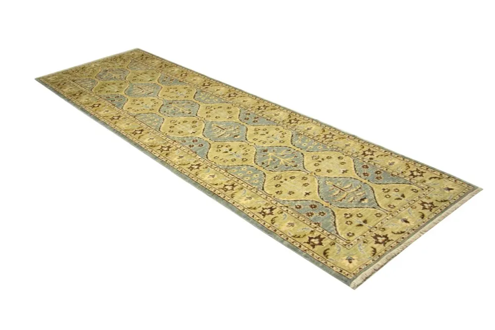 Løper Ziegler Teppe - 296 x 89 cm - blå