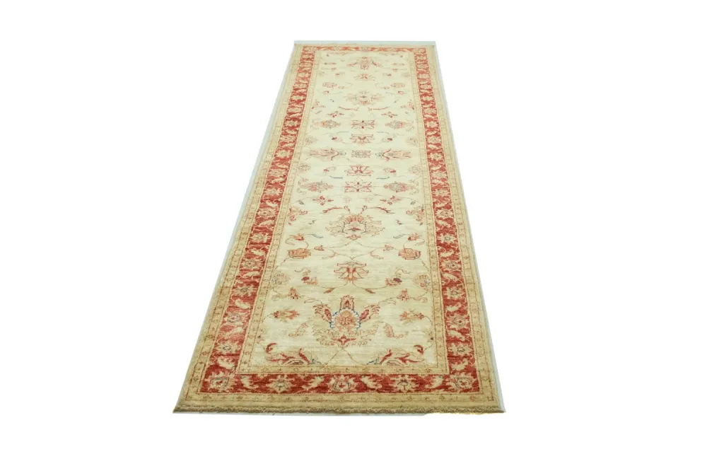 Løper Ziegler Teppe - 299 x 80 cm - lys beige