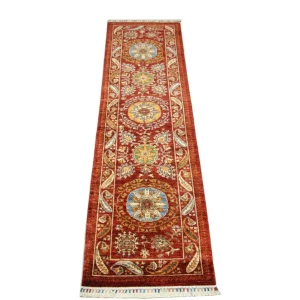 Løper Ziegler Teppe - 306 x 79 cm - rød