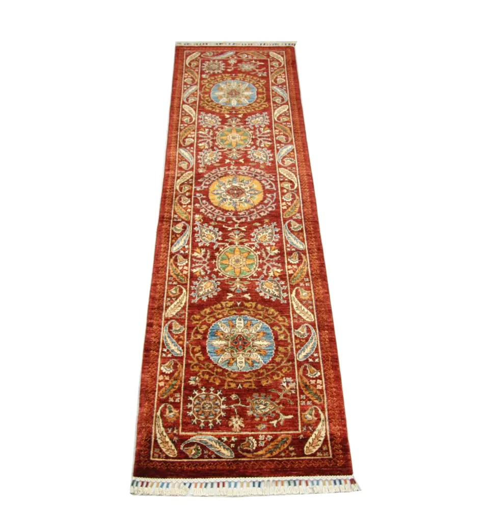 Løper Ziegler Teppe - 306 x 79 cm - rød