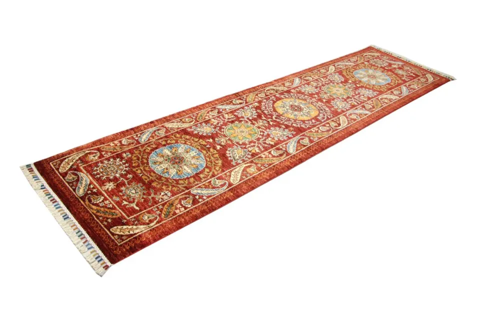 Løper Ziegler Teppe - 306 x 79 cm - rød