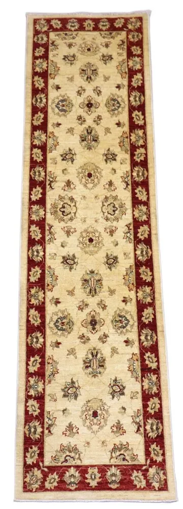 Løper Ziegler Teppe - 310 x 81 cm - mørk rød