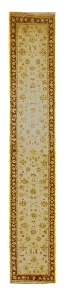 Løper Ziegler Teppe - 455 x 79 cm - lys beige
