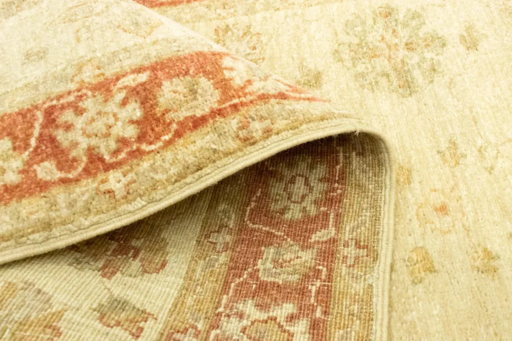Løper Ziegler Teppe - 455 x 79 cm - lys beige