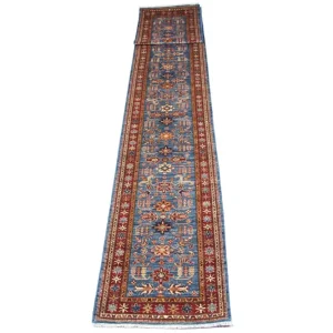Løper Ziegler Teppe - 600 x 82 cm - blå