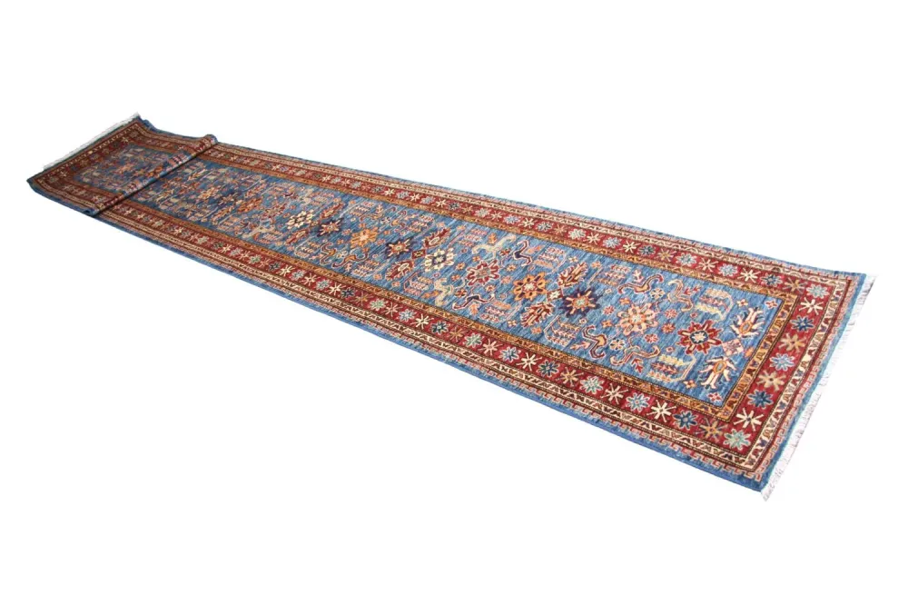 Løper Ziegler Teppe - 600 x 82 cm - blå