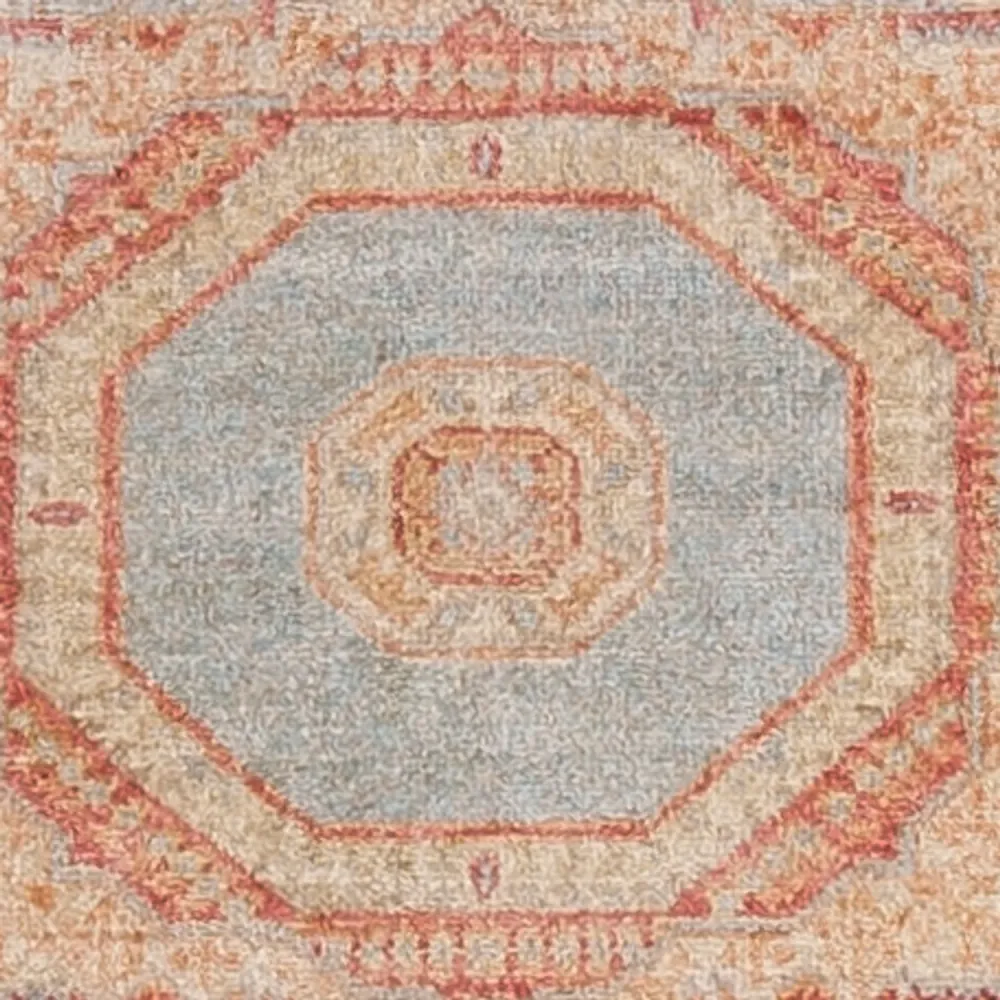 Løper Ziegler Teppe - Ariana - 197 x 82 cm - lys rød