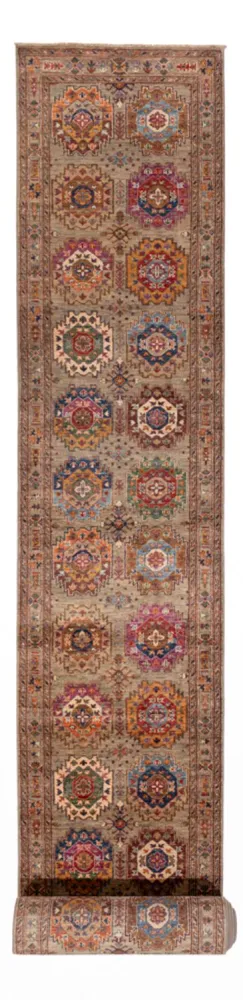 Løper Ziegler Teppe - Ariana - 922 x 82 cm - mørk beige