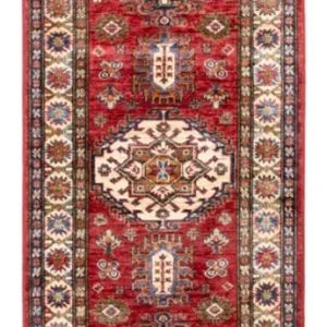 Løper Ziegler Teppe - Kazak - 245 x 77 cm - rød